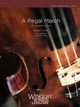 A Regal March Orchestra sheet music cover